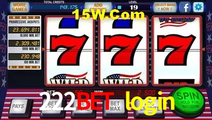 Live Casino 222bet login